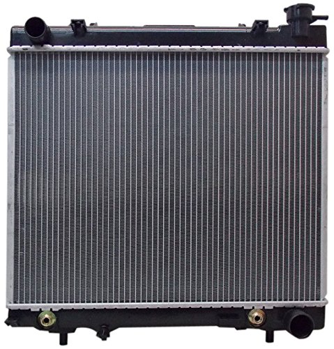 **High-Performance Radiator for 2005-2011 Ram Dodge Mitsubishi Raider & Dakota - Compatible with 3.7L & 4.7L Engines - Perfect for Off-Roading, Towing & Daily Driving**
