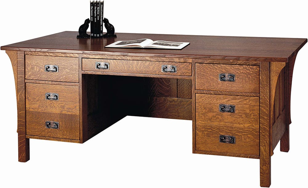 Premium Executive Desk 2272 - Modern Office Furniture for Home & Business Workspaces - Ideal for Professionals, Managers & Remote Workers