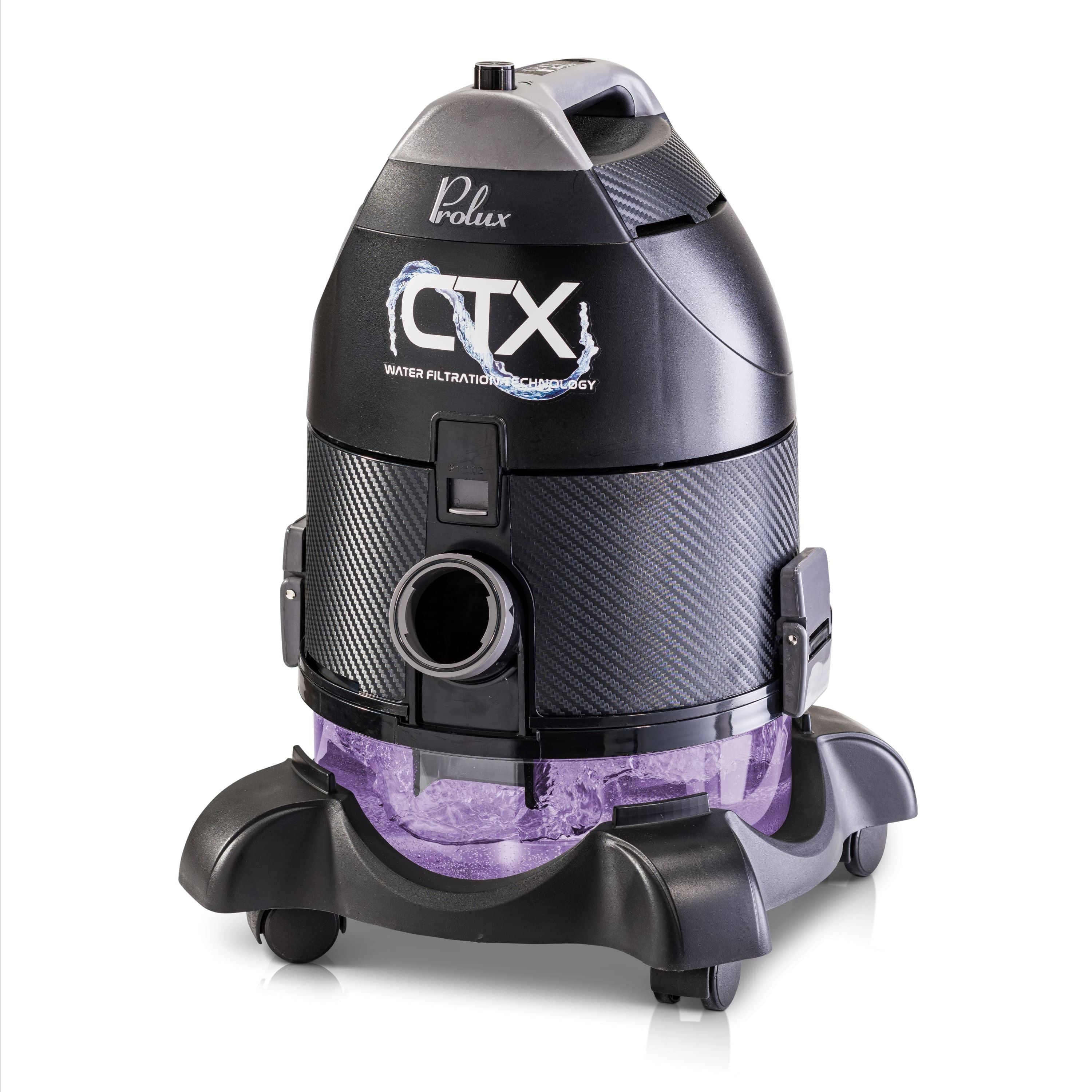 Prolux PLCCTX PRO Bagless Canister Vacuum Cleaner with HEPA Water Filtration System - Powerful Suction for Hardwood Floors, Carpets & Pet Hair - Ideal for Home, Office & Allergy Sufferers
