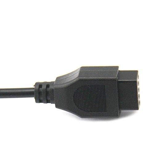 Link-e 2-Pack Extension Cable for SEGA Genesis/Mega Drive/Master System Controller - Extra Long Cord for Comfortable Gaming Setup (Perfect for Retro Gaming & Console Modding)