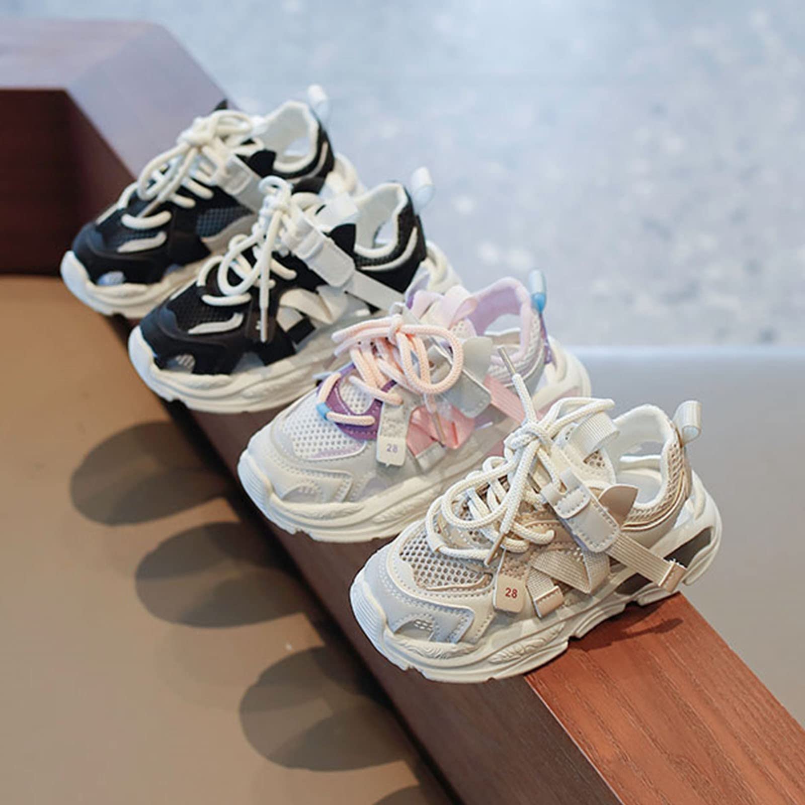 **Breathable Kids Sneakers for Boys & Girls - Lightweight Toddler Walking & Running Shoes for Sports & Play**    **Perfect for School, Playground, and Everyday Comfortable Wear**