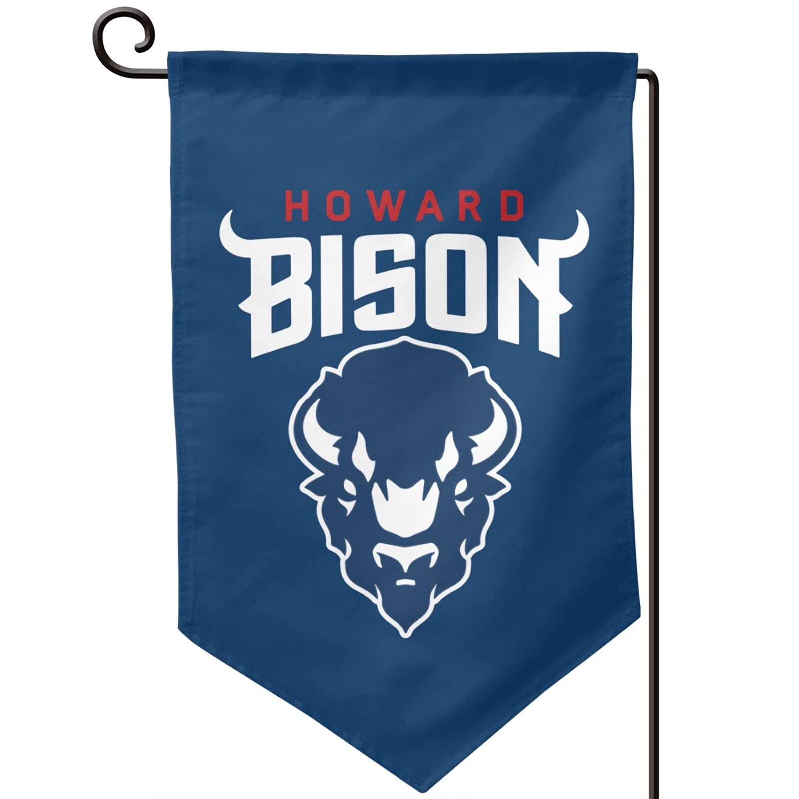 Howard University Garden Flag - Double Sided Outdoor/Indoor Decorative Banner for Yard, Porch, Campus Showcase - Perfect for Alumni Pride, Home Decor & School Spirit Display