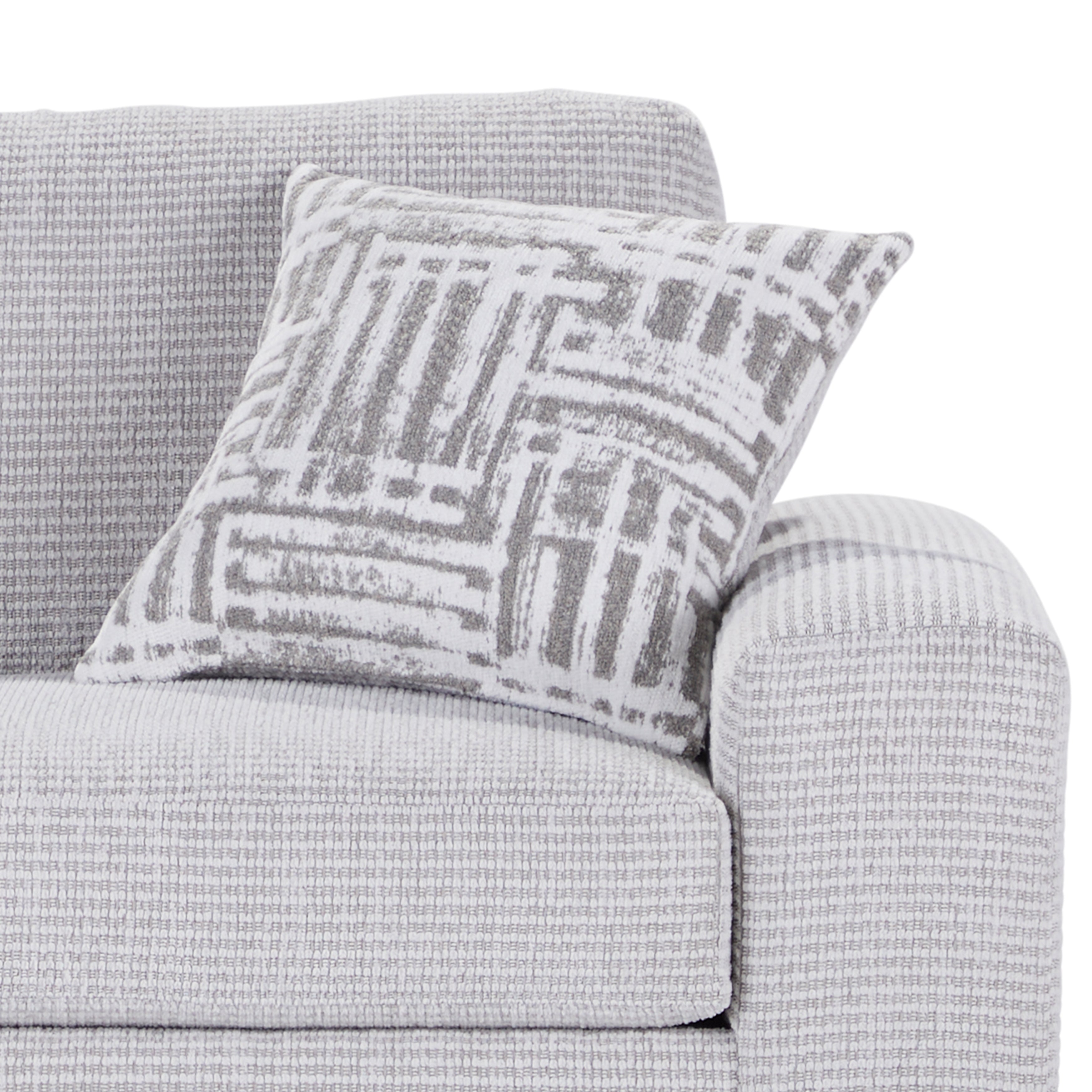 Roundhill Furniture Lancelot Upholstered Stationary Cuddle Chair - Plush Comfort for Living Room, Bedroom & Nursery - Perfect for Relaxing, Reading & Lounging