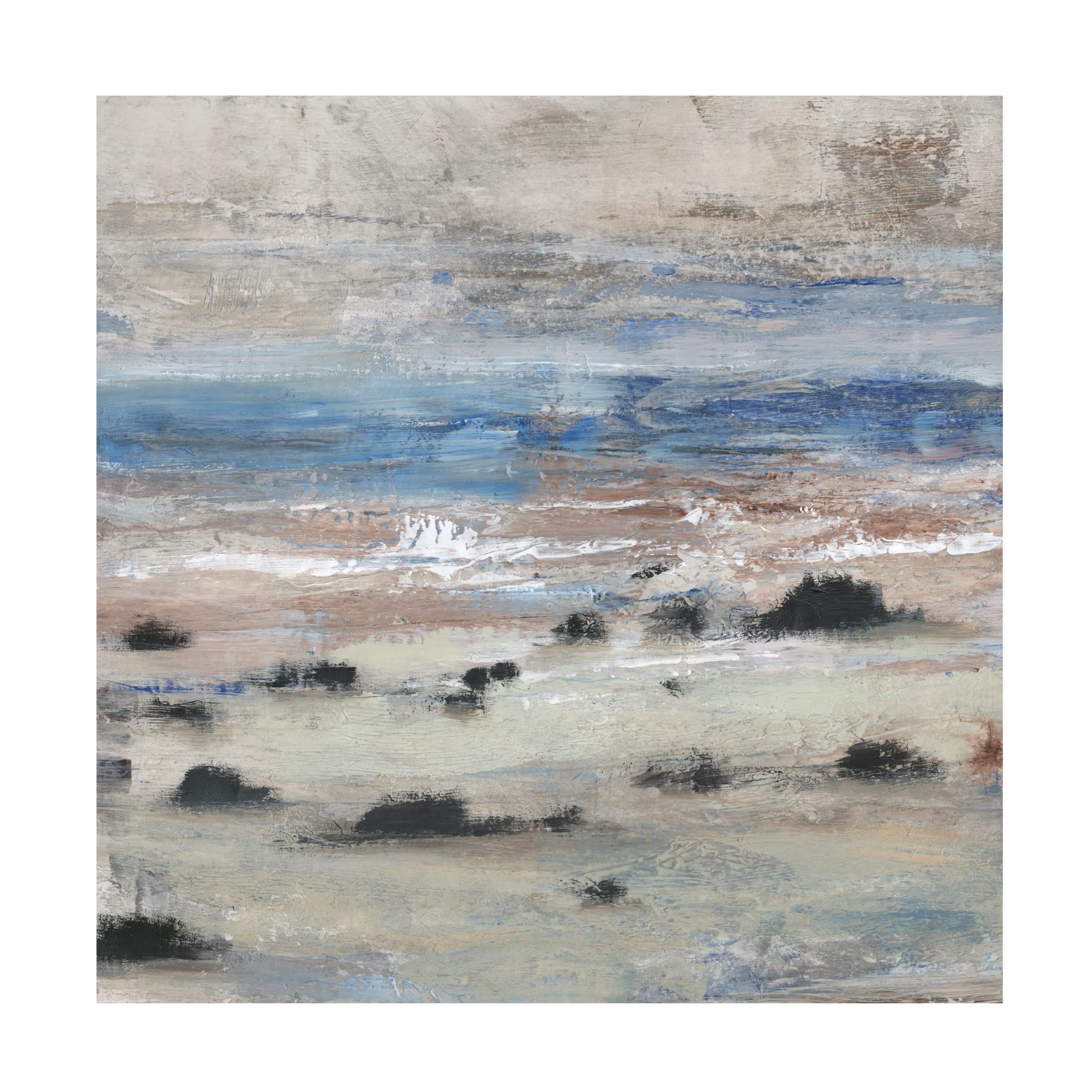 Tim O'Toole 'Tempest of the Sea I' Canvas Wall Art Print - Ocean Wave Painting for Living Room, Bedroom & Office Decor