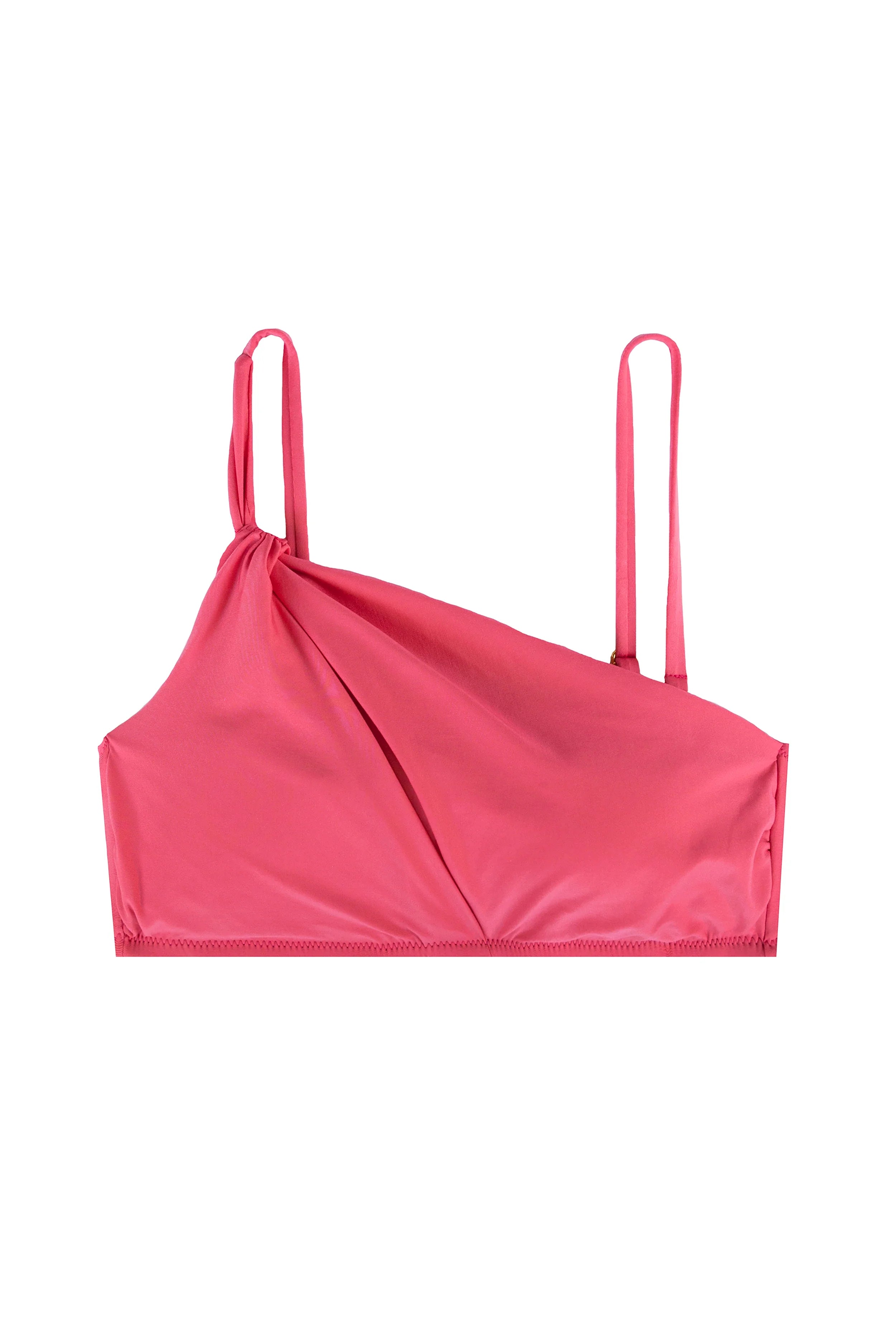 Toga Bra for Women - Comfortable Wireless Lace Bralette in Watermelon Pink | Perfect for Yoga, Sleepwear and Everyday Wear