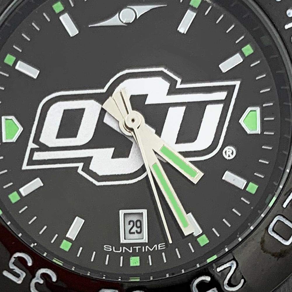 SunTime Georgia Tech Yellow Jackets Men's Fantom Sport Watch - All Black Digital Chronograph Watch for Running, Gym & Outdoor Activities | Waterproof & Durable Design