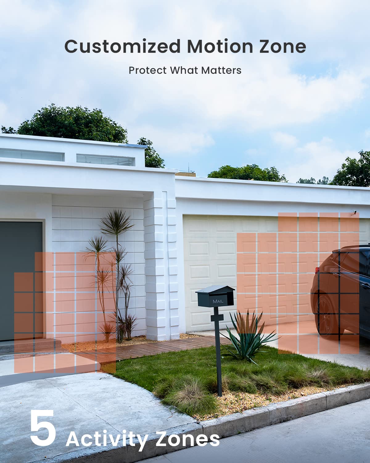 ieGeek Wireless Outdoor Security Cameras 2-Pack - 2K HD WiFi Surveillance System with AI Motion Detection, IP65 Weatherproof, Battery Powered, Siren & Spotlight - Ideal for Home Security, Garage & Backyard Monitoring - Works with Alexa & Google Assistant