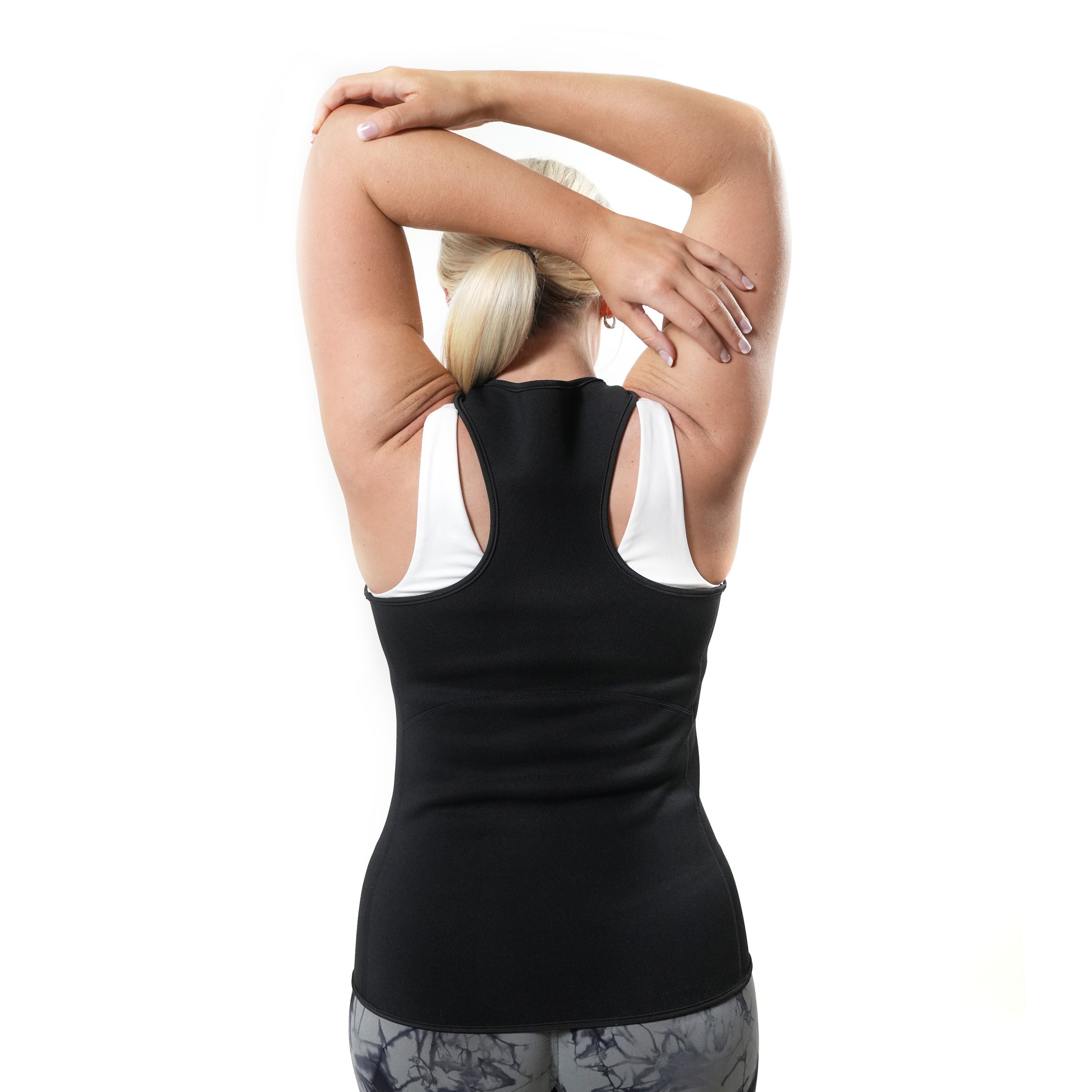 Women's Sauna Tank Top - Breathable Workout Shirt for Hot Yoga, Gym & Spa - Moisture Wicking & Quick Dry Fitness Apparel