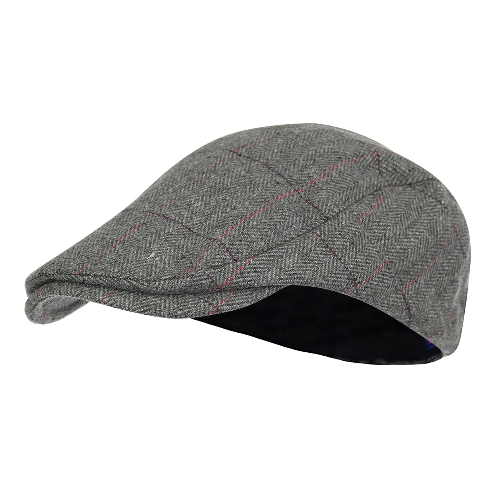 Men's & Women's Soft Plaid Retro Beret - Breathable Winter Warm Hat for Outdoor Activities, Baseball & Casual Wear | Cozy & Stylish Unisex Fashion Accessory for Cold Weather