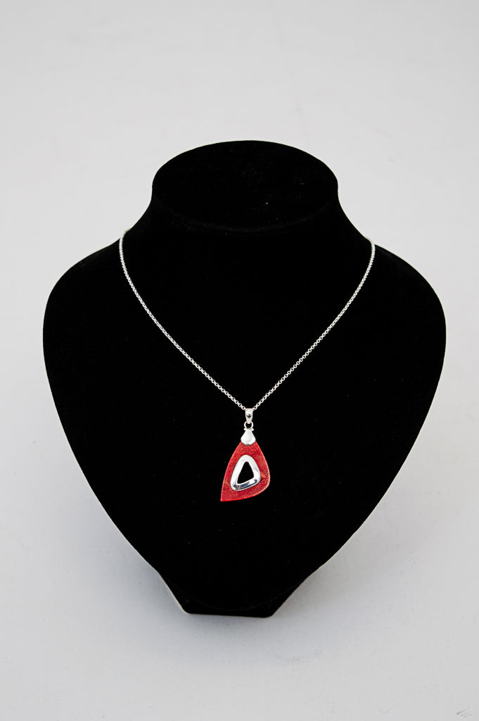 Elegant Coral Pendant Necklace for Women - 889 Sterling Silver Jewelry Gift for Birthday, Anniversary & Valentine's Day | Perfect for Beach Weddings & Summer Fashion