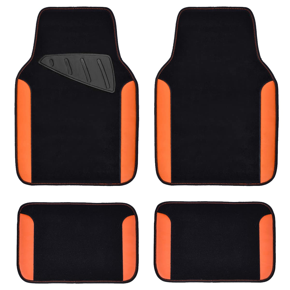 Waterproof Car Floor Mats - Universal Fit, Anti-Slip for SUV, Sedan, Truck - Perfect for Daily Commute & Road Trips