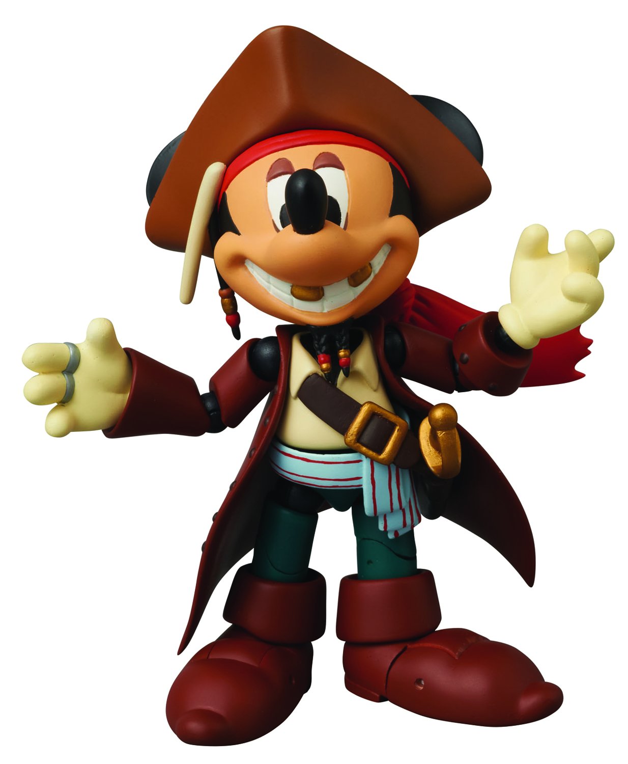 Medicom Mickey Mouse Jack Sparrow Action Figure for Collectors & Disney Fans