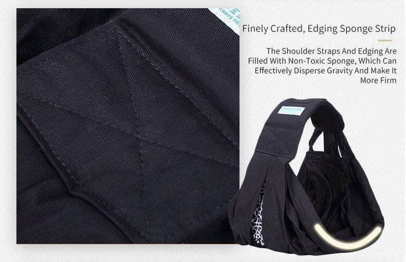 Baby Wrap Newborn Sling Carrier - Soft & Adjustable Infant Side Swing Sling for 0-24 Months - Perfect Baby Shower Gift & Hands-Free Parenting Essential for New Moms - Ideal for Nursing, Shopping & Outdoor Adventures