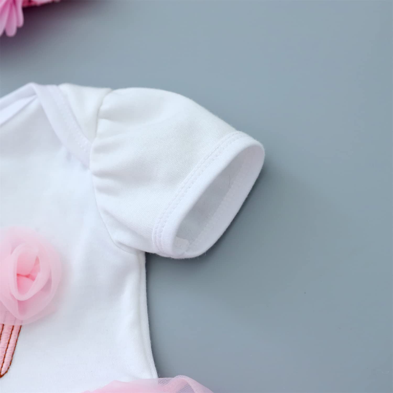 MAIHAO Reborn Baby Doll Clothes - Pink Crown Dresses for 17-22 Inch Newborn Baby Doll Girls | Outfit & Skirt Accessories | Perfect for Dress-Up, Collecting & Role Play