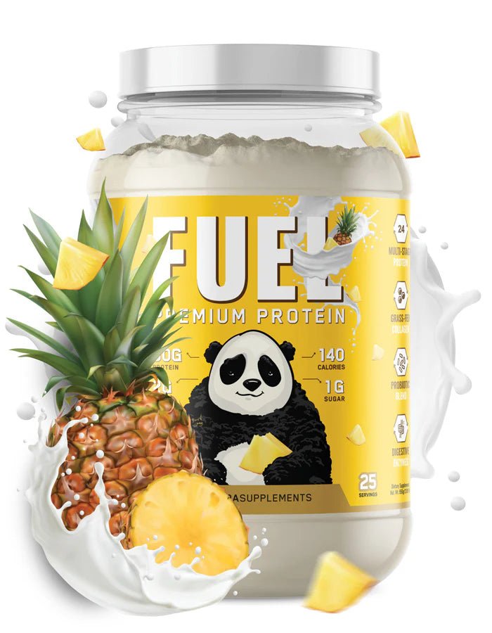 Panda Supplements FUEL Premium Whey Protein Powder for Muscle Growth & Recovery - Ideal for Post-Workout, Weight Loss & Fitness Enthusiasts