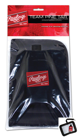 Rawlings Team Pine Tar Applicator PTEAM - Baseball & Softball Grip Enhancer for Better Bat Control - Perfect for Training, Games & Practice