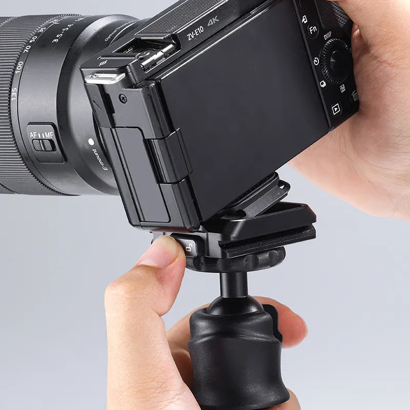 Ulanzi Uka Quick Release Plate and Base Kit C007 - Compatible with DSLR, Mirrorless Cameras - Perfect for Vlogging, Photography & Video Shooting