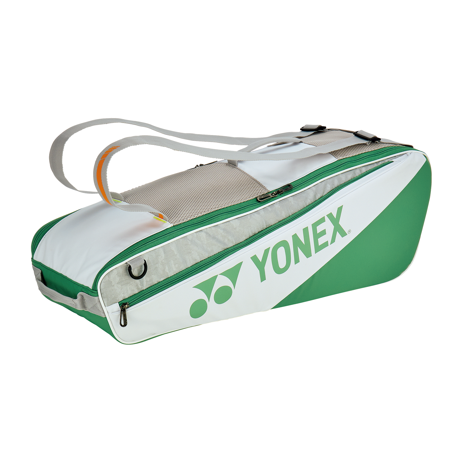 Yonex Club Series Badminton & Tennis Racquet Bag - 6 Pack (BA52526EX) White | Durable Sports Equipment for Club Players & Enthusiasts