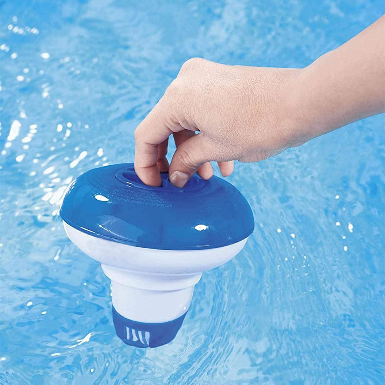 Floating Pool Chlorine Dispenser - Adjustable Chlorine Output for Swimming Pools | Perfect for Inground & Above Ground Pools, Hot Tubs, and Backyard Water Maintenance