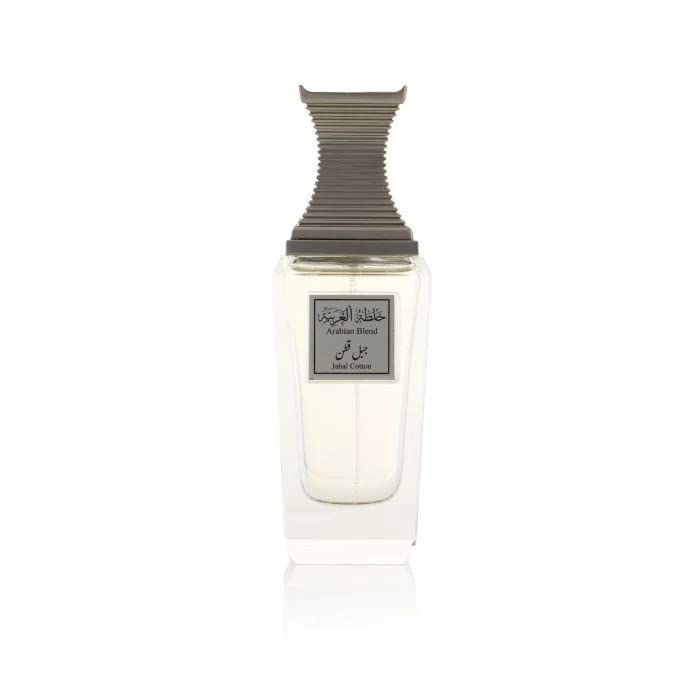 Arabian Oud JABAL AL-COTTON Unisex Eau de Parfum 100ml - Citrus, Jasmine, Musk & Tonka Bean Fragrance | Long-Lasting Arabian Blend Perfume for Men & Women | Perfect for Date Night, Office Wear & Special Occasions