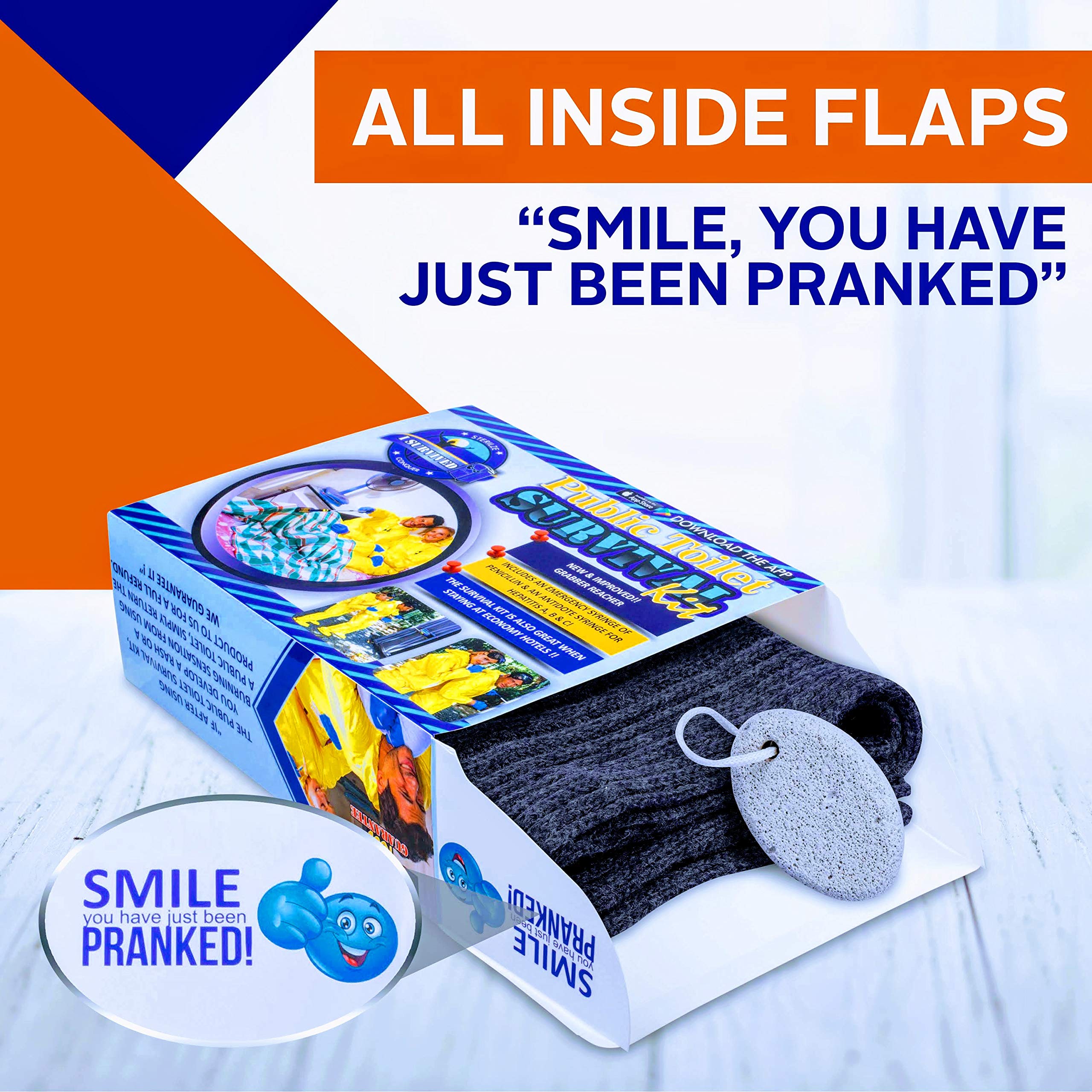 DIY At-Home Vasectomy Prank Kit - Funny Gag Gift Box for Adults & Kids | Includes Free BLOTTO Drinking Card Game | Perfect for Birthday Pranks, Office Jokes & Party Surprises