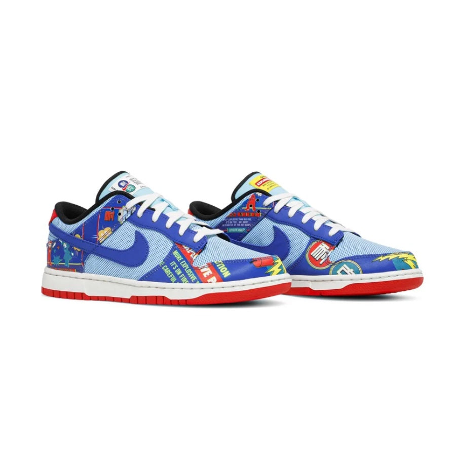 Nike Dunk Low Chinese New Year Firecracker Multicolor Sneakers - Limited Edition CNY Basketball Shoes for Men & Women | Perfect for Streetwear, Casual Outfits & Sneaker Collectors