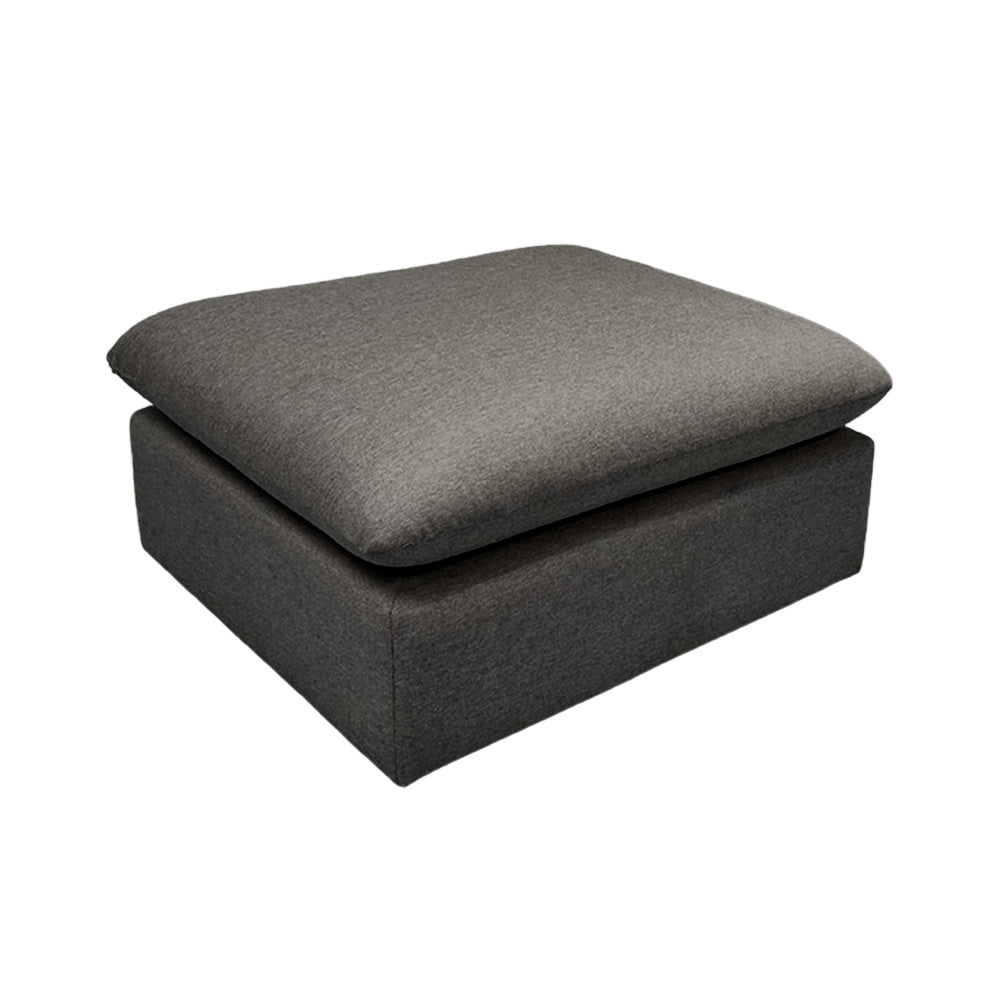 Nathan Ottoman EcoClean - Waterproof & Stain-Resistant Storage Bench for Living Room, Bedroom, or Entryway | Eco-Friendly Fabric & Easy to Clean | Perfect for Home Organization & Extra Seating