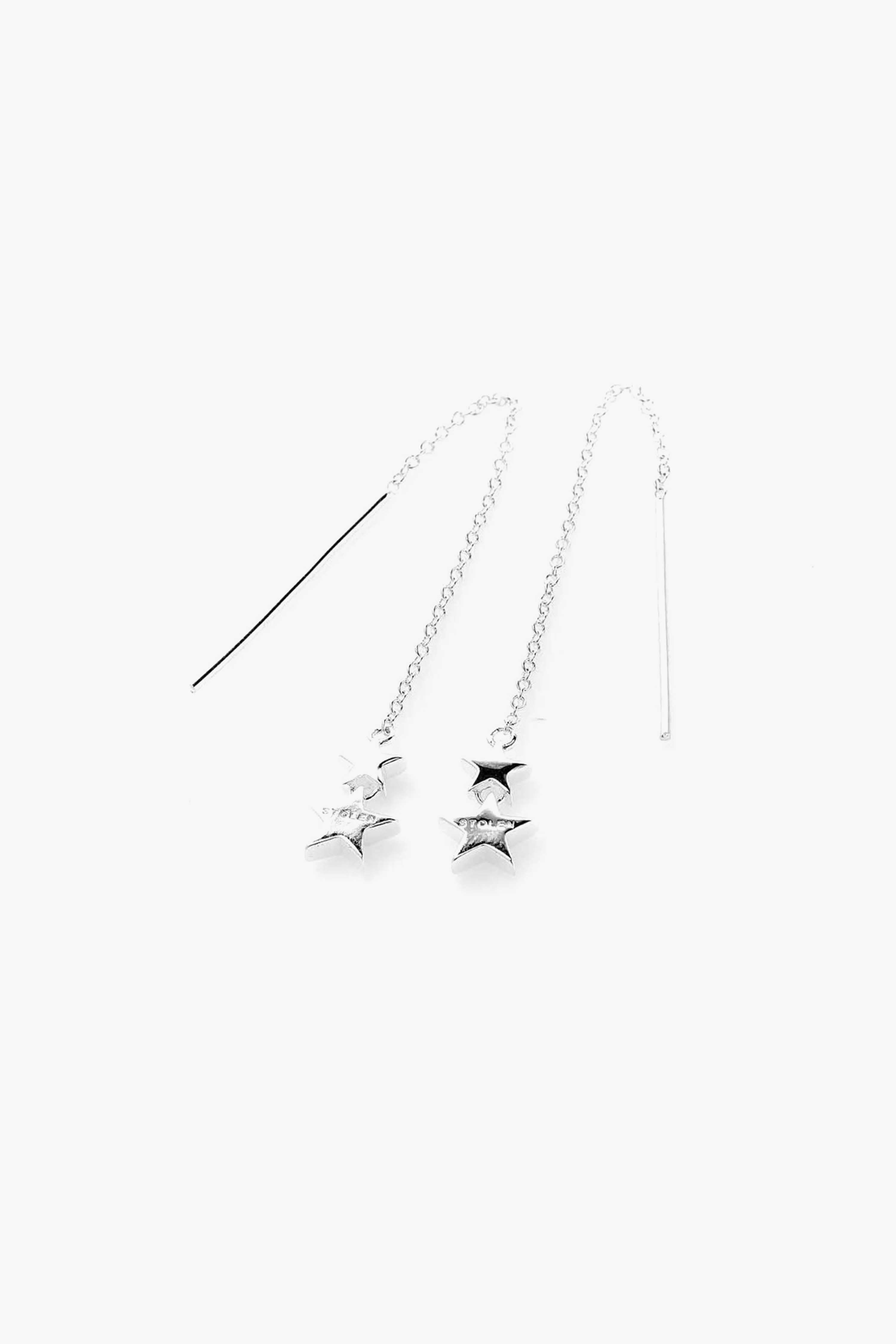 Falling Star Thread Earrings - Dainty Celestial Jewelry for Women | Perfect for Parties, Weddings & Everyday Wear