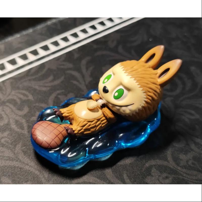 Labubu The Monsters Animals Series Secret Beaver Collectible Figure - Cute Cartoon Character Toy for Display & Gifts | Perfect for Home Decor, Office Desk, and Pop Culture Collections