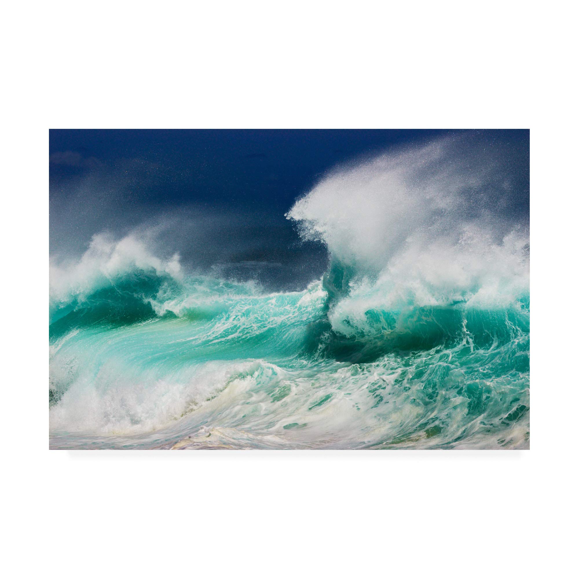 Trademark Fine Art - 30x47 Dead Man's Beach by Ralf Prien - Premium Canvas Wall Art for Living Room, Bedroom & Office Decor