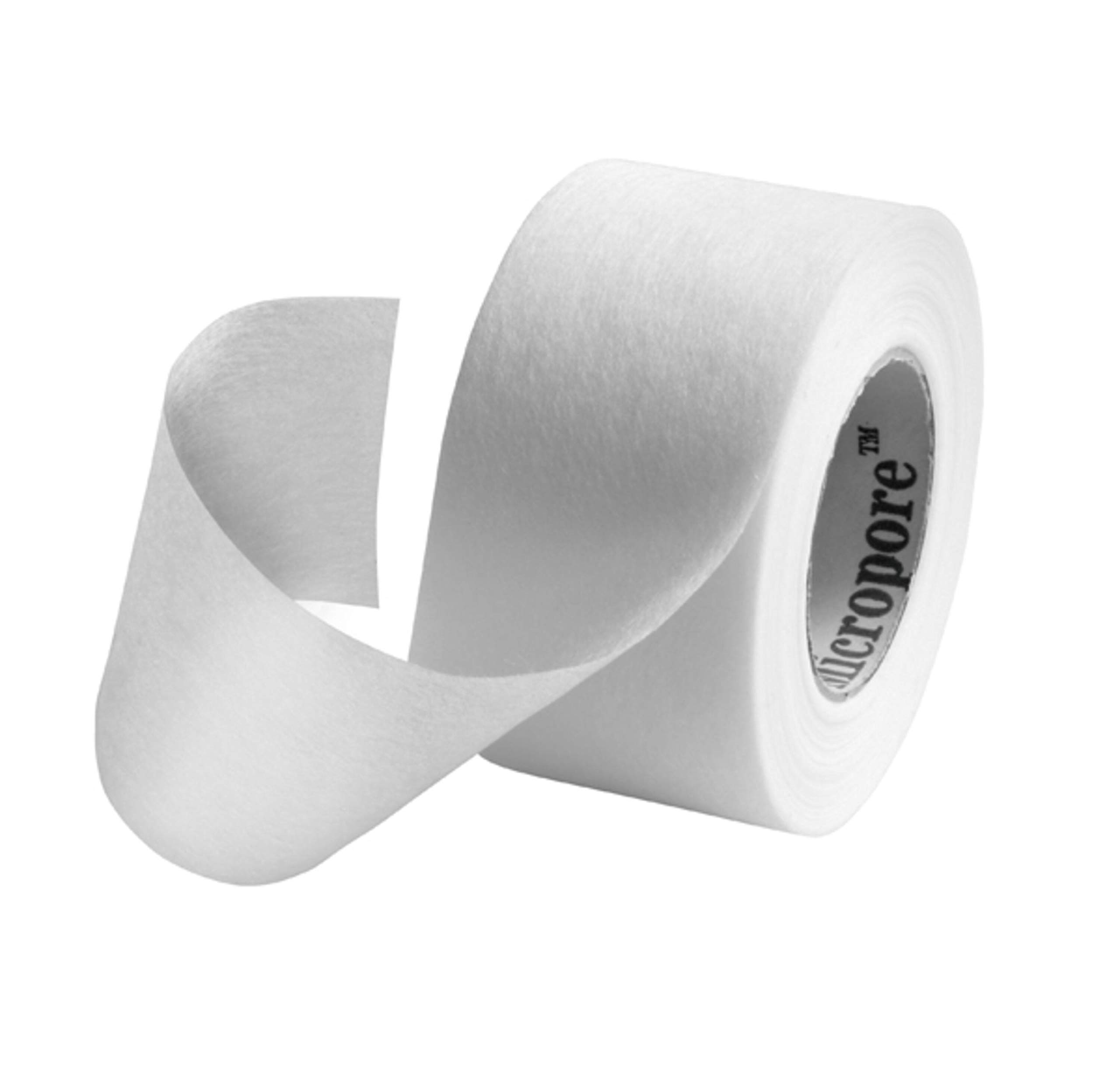 Nexcare Micropore Gentle Paper First Aid Tape 1 Inch x 10 Yards - Hypoallergenic Medical Tape for Securing Gauze & Wound Dressings - 36 Rolls - Perfect for First Aid Kits, Hospitals & Home Care