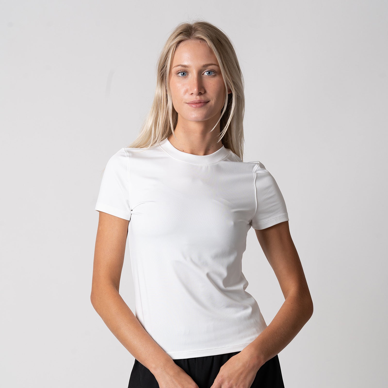 Women's Short Sleeve Crew Neck T-Shirt - Soft Cotton Casual Tee for Everyday Wear | Perfect for Gym, Lounge & Outfits