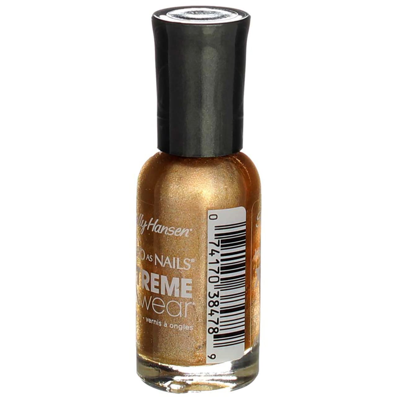 Sally Hansen Hard as Nails Xtreme Wear Nail Polish - Golden (4 Pack) | Long-Lasting Chip-Resistant Formula for Strong Healthy Nails | Perfect for Everyday Wear, Manicures & Pedicures
