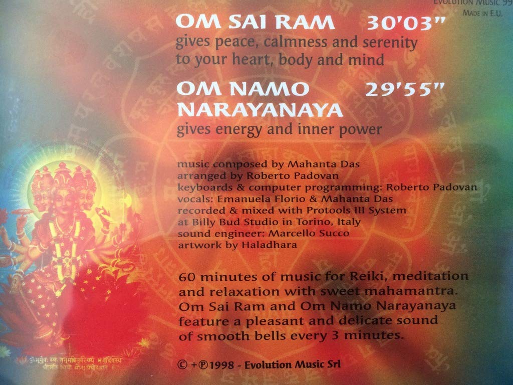 Reiki Mahamantra Om Sai Ram - Spiritual Healing Chant for Meditation, Relaxation & Positive Energy - Perfect for Yoga, Prayer & Stress Relief