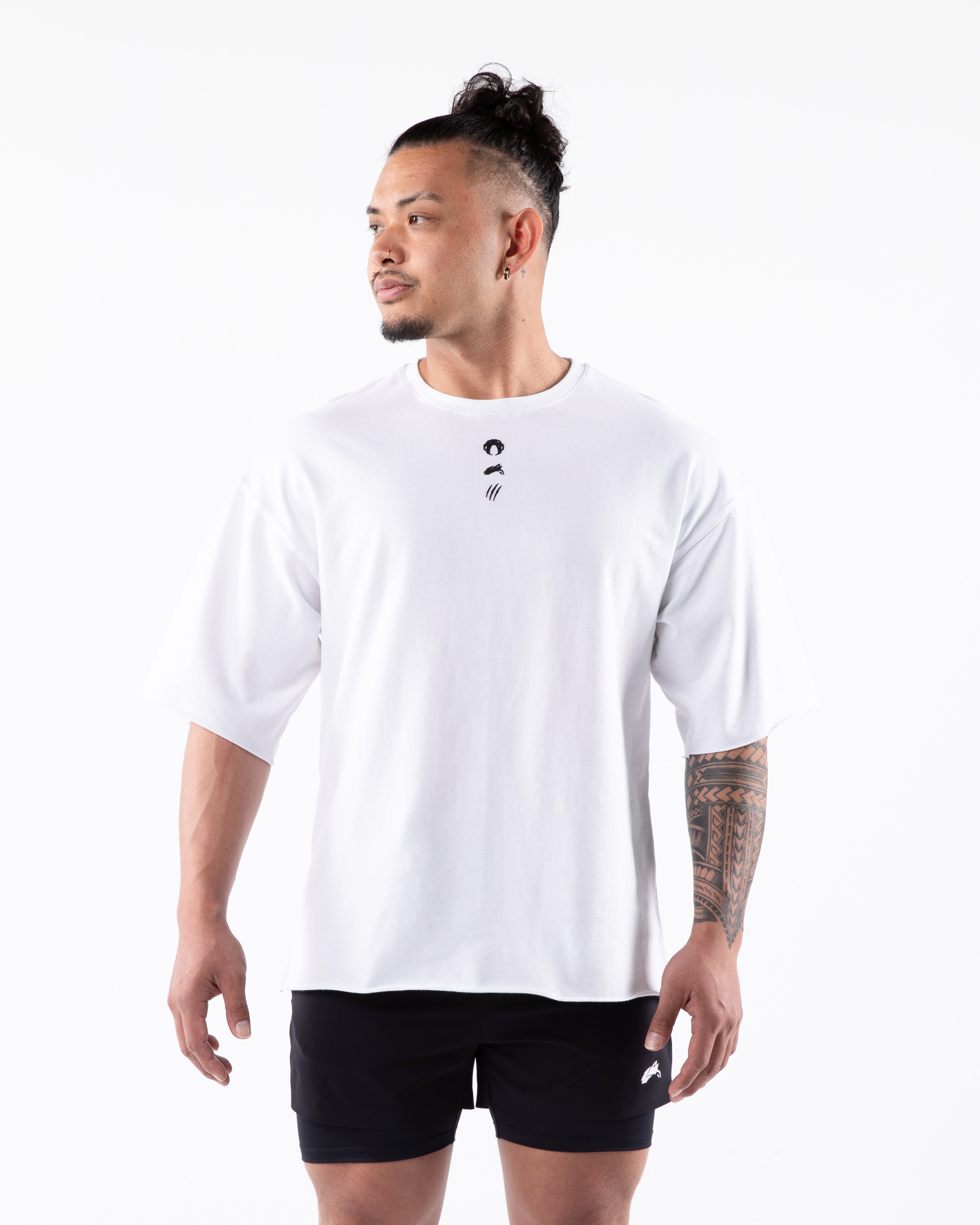 Premium 3-Pack Terry Cotton T-Shirts for Men - Soft & Breathable White Crewneck Tees - Perfect for Gym, Lounge & Everyday Wear