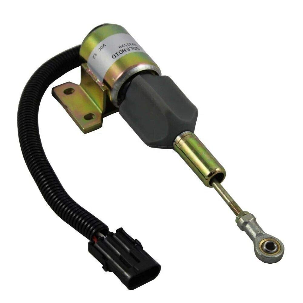Cummins Fuel Shut Off Solenoid 3930658 3932529 3935431 SA4756-12 J932529 - Replacement Part for Diesel Engines | Perfect for Truck, Marine & Industrial Equipment Repair