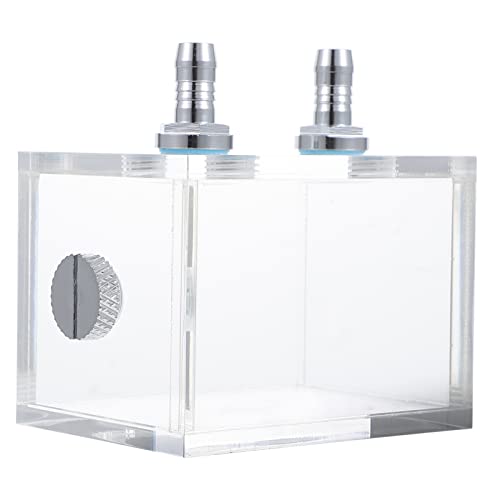 Gatuida 200ml Acrylic Water Tank - High Performance PC CPU Liquid Cooling Radiator with Water Block & Reservoir - Perfect for Gaming Rigs, Workstations, and Overclocking Systems