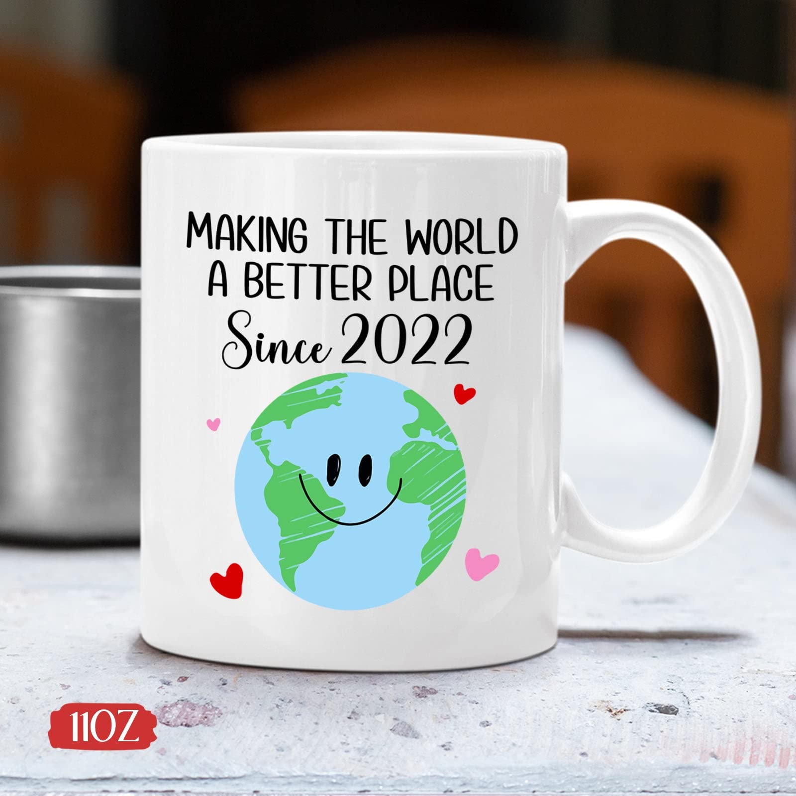 **Personalized Birthday Coffee Mug - Custom Year & Name 11oz/15oz Ceramic Cup - Unique Gift for Women & Men - Ideal for Coffee, Tea, Hot Chocolate - Perfect for Birthdays, Anniversaries, Office Gifts**