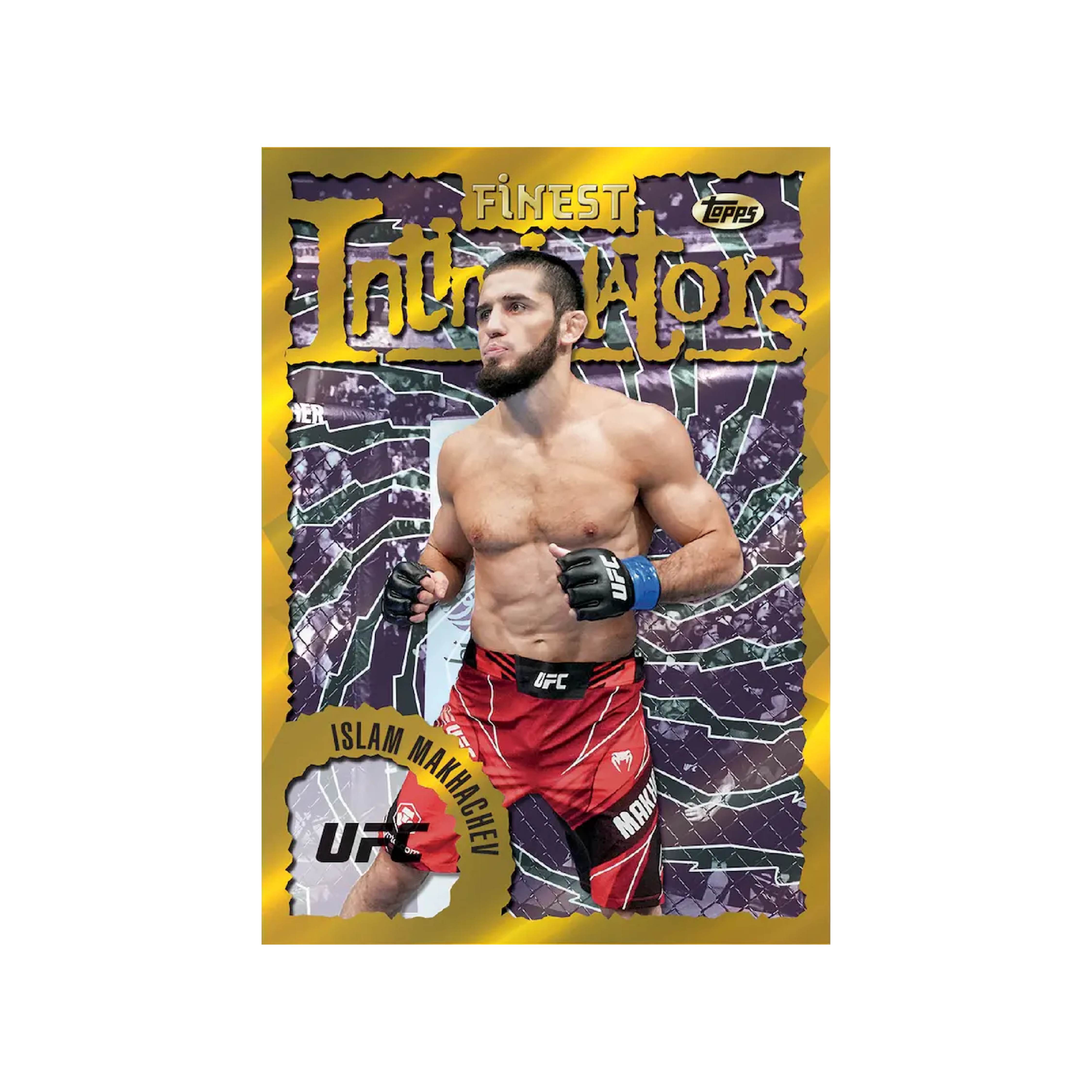 Topps Finest UFC 2024 Trading Cards Value Box - Collectible Sports Cards for UFC Fans & Fight Night Events