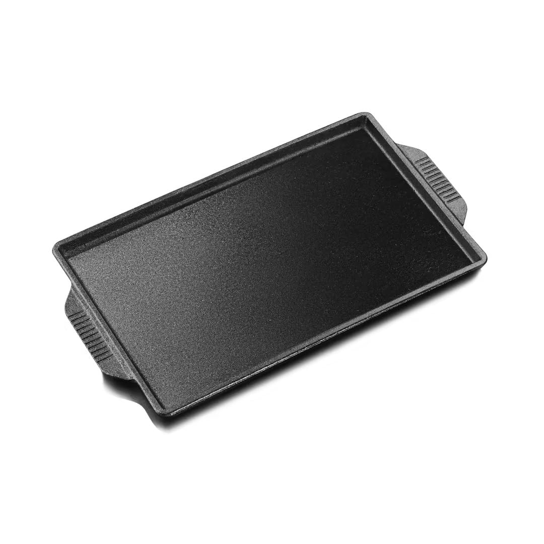 Cast Iron Steak Plate & Grill Pan - 6.7