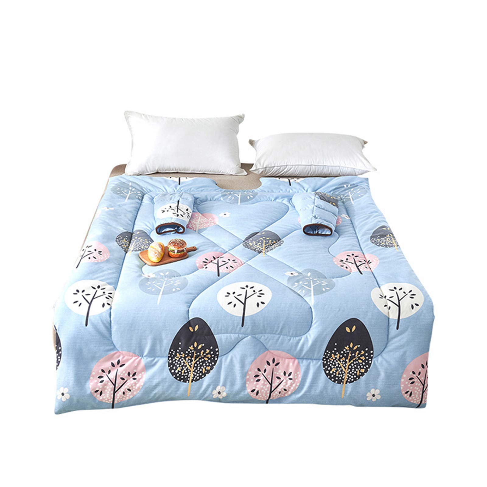 GL-GDD Wearable Blanket with Sleeves - Winter Warm Thickened Soft Quilt for Adults - Oversized 180x220cm - Perfect for Home, Napping, Studying, Playing on Phone & Relaxing