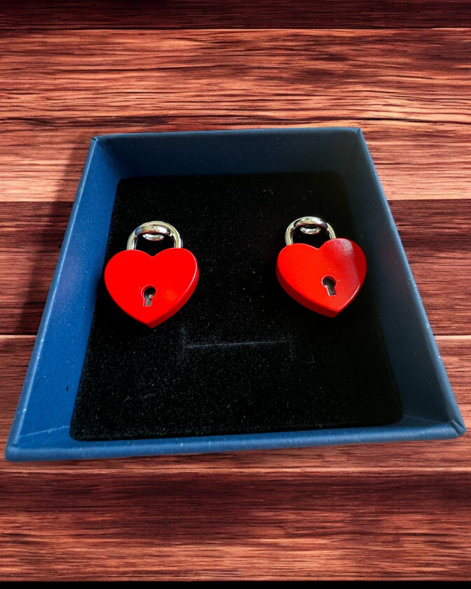 Deluxe Mini Heart Padlocks Set of 2 with Keys - 6 Color Options & Custom Engraving for Couples | Perfect for Valentine's Gifts, Anniversary Presents & Romantic Keepsakes