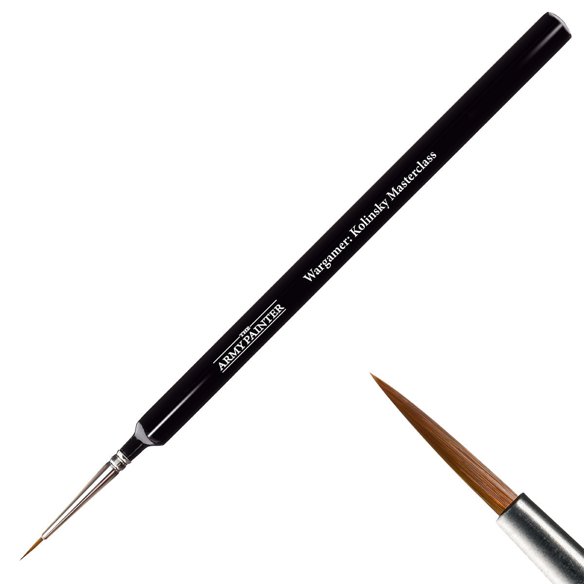 Wargamer Brush: Masterclass Paint Brush Set for Miniature Painting - Perfect for Tabletop Gaming, Warhammer, and Model Kits