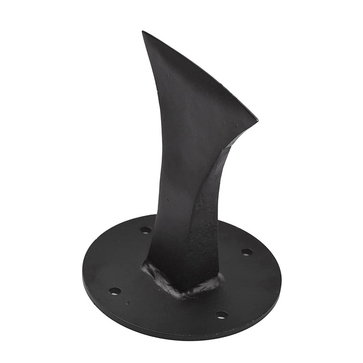 Heavy Duty Cast Iron Wood Splitter Wedge - Manual Log Splitter for Small Fireplace & Wood Stove - Perfect for Firewood Kindling Splitting (Black) - Ideal for Camping, Backyard Fire Pits & Home Heating