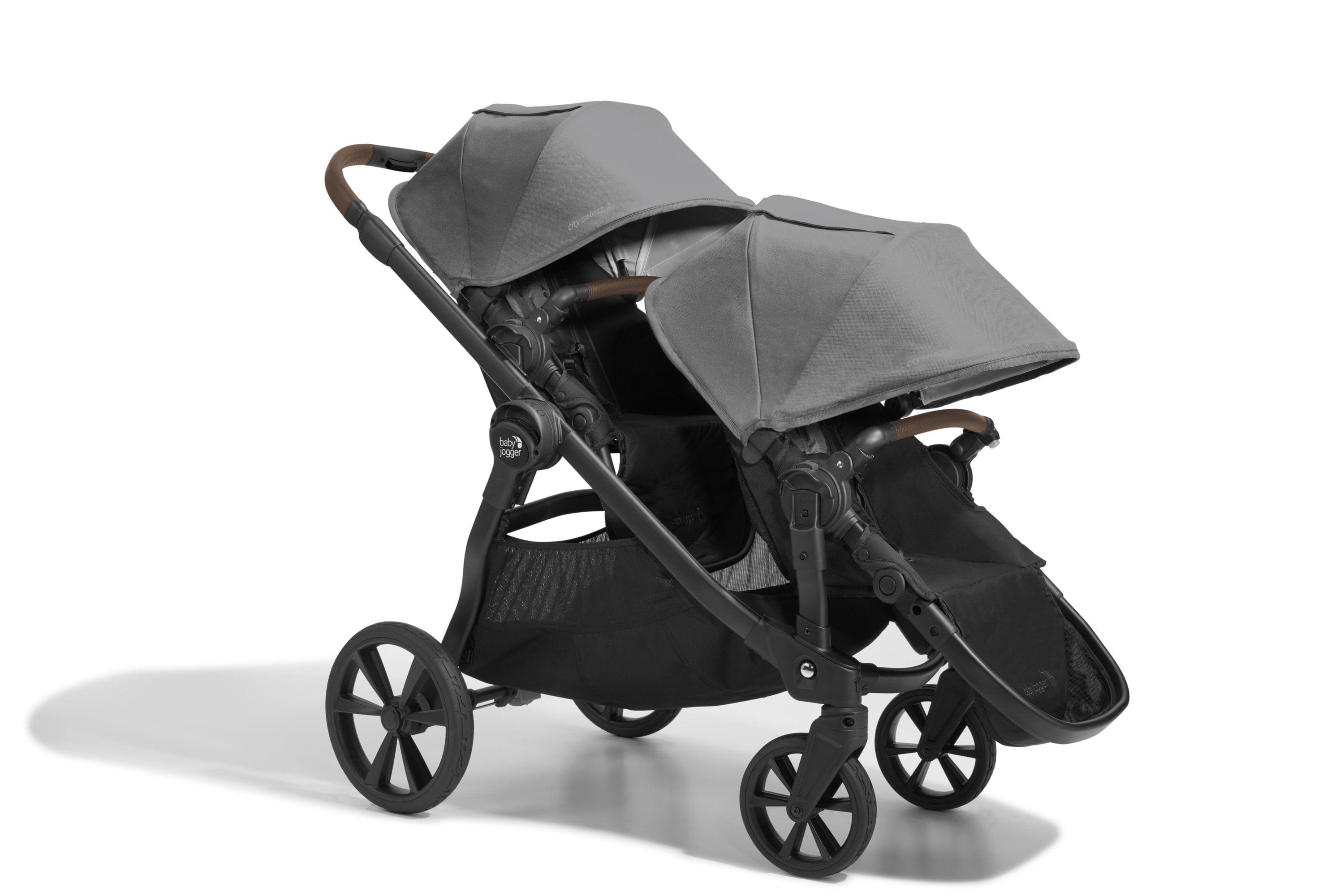 Best Baby Jogger City Select 2 Double Stroller for Twins - Lightweight Foldable All-Terrain Stroller for Outdoor Walks, Shopping & Travel
