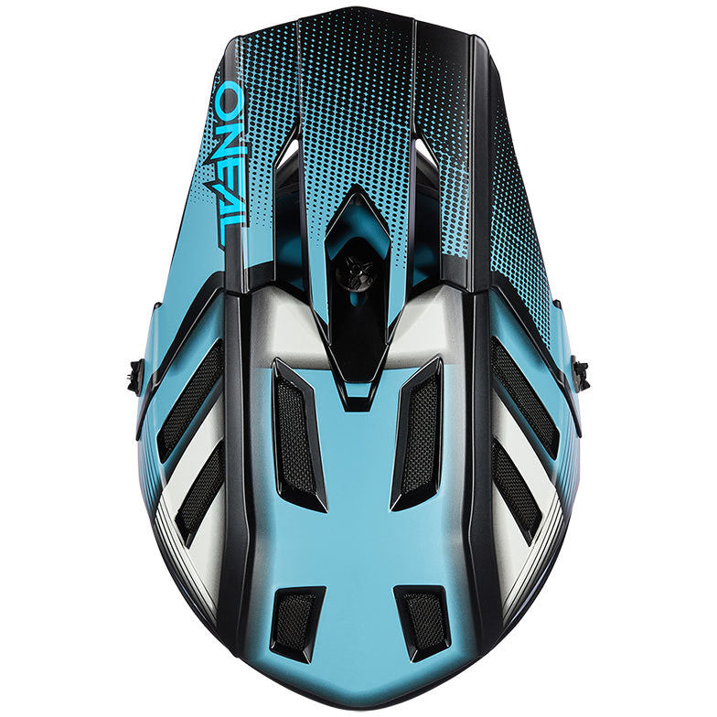 O'NEAL Backflip Eclipse Full Face Mountain Bike Helmet - Lightweight & Durable MTB Helmet for Downhill & Trail Riding - Perfect for Extreme Cycling & BMX Racing