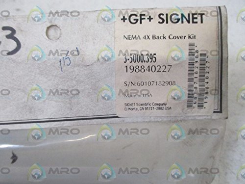 GF Signet 3-5000.395 Controller NEMA 4X Rear Cover Kit - Replacement Part for Industrial Process Control Systems