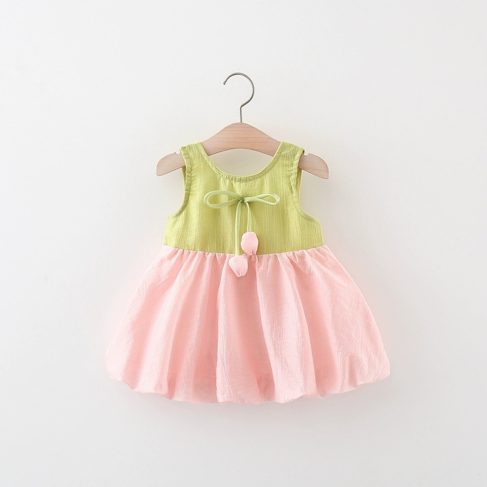 Adorable Baby Girls Summer Dress - Soft Pink Princess Dress for Toddlers & Infants - Perfect for Playdates, Parties & Photo Shoots