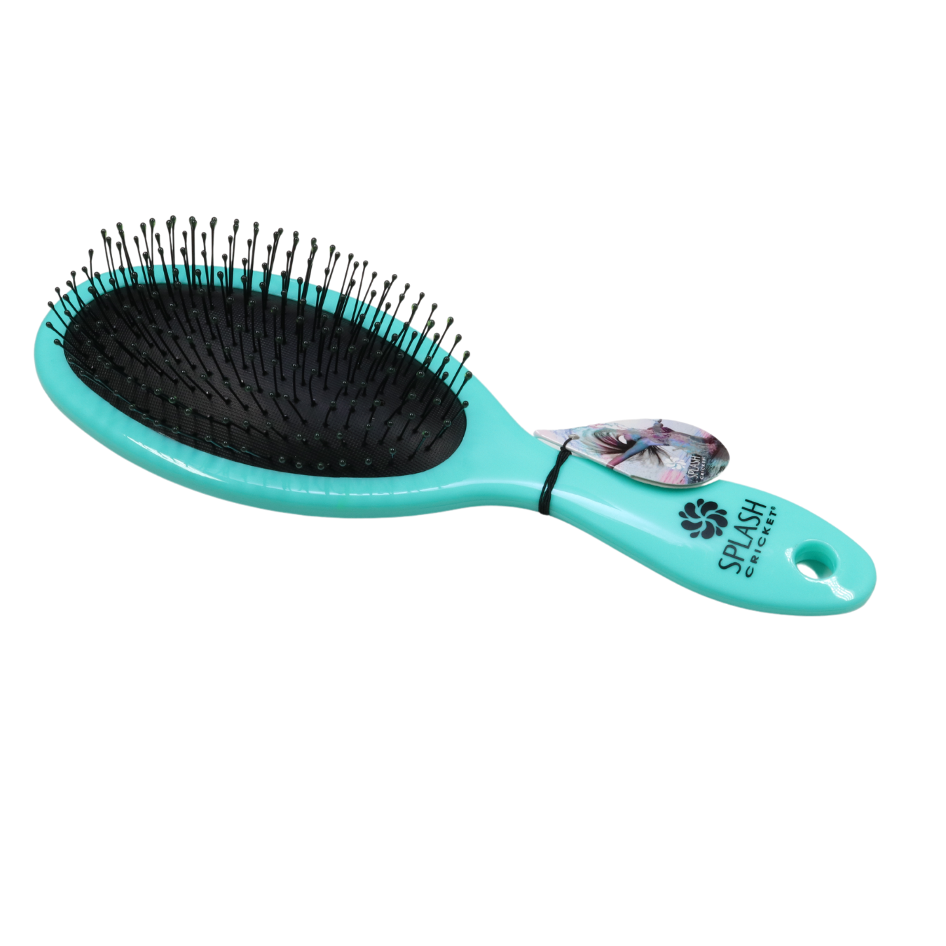 Cricket Splash Detangling Hair Brush for Wet & Dry Hair - Gentle Knot Remover for Kids & Adults - Perfect for Shower, Pool & Beach (1 Count)