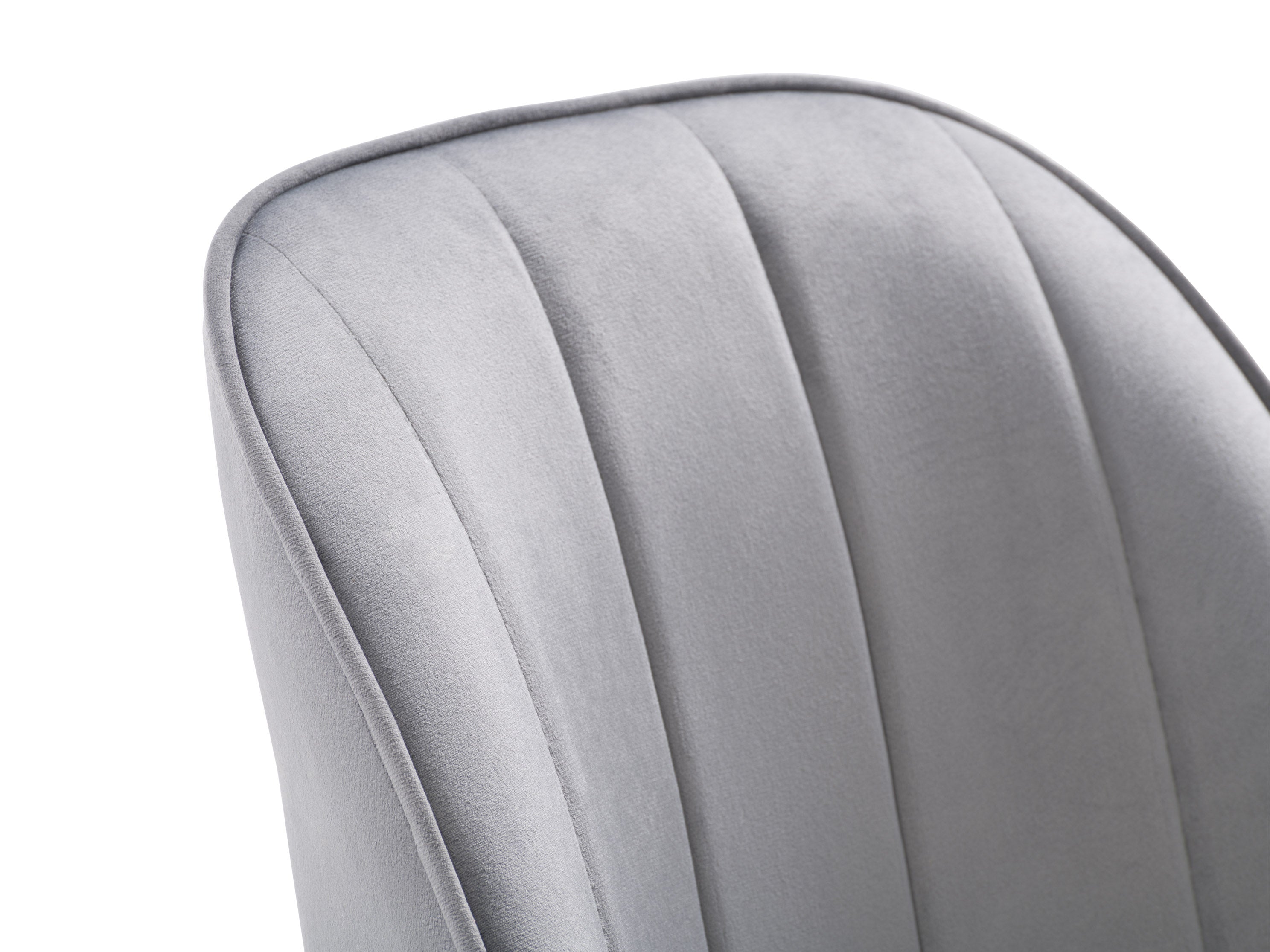 Luxury Grey Velvet Dining Chairs Set of 2 - Modern Upholstered Side Chairs for Dining Room, Kitchen, and Home Decor | Comfortable & Stylish Seating for Entertaining Guests